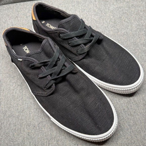 Toms Other - Casual Sneaker Canvas Walking Black‎ Toms 9